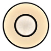 Plafond LED stropní svítidlo 18W 1850lm 4000K neutrální 120° bílá černá IP44 Detroit Sanico Goldlux