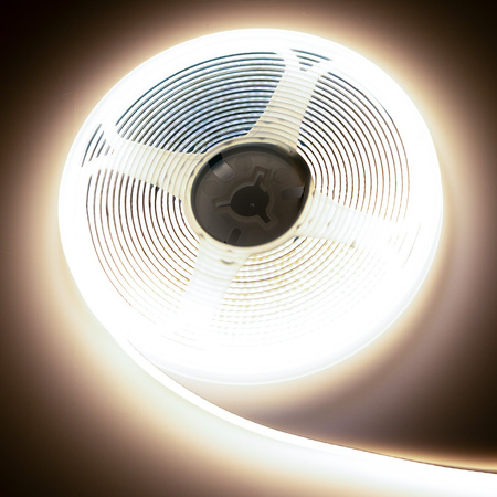 LED pásek COB, 12V 250W 9600LED Neutrální bílá 8mm 25m LUMILED