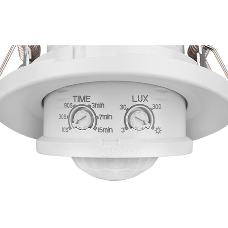 PIR detektor pohybu pro montáž pod omítku 360°