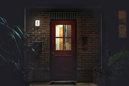 Venkovní nástěnné svítidlo LED 13W 900lm 3000K IP44 Grey s pohybovým a soumrakovým senzorem Endura Ledvance