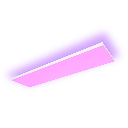 LED panel Povrchové stropní svítidlo 120x30 cm 67W 4800lm IP20 Bílá a barevná Ambiance RGB + TW White Smart SMART Zigbee Bluetooth Datura Philips HUE