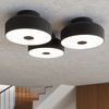 Stropní svítidlo LED Plafond 4x E27 černé OMIQ Crimson SL.1678 Sollux