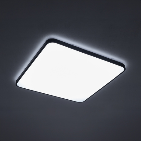 LED stropní koupelnové svítidlo AGNES SQUARE 8136 64W 4000K IP44 Černá Nowodvorski
