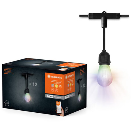 Venkovní strunové světlo Garden Garland 4.5W SMART+ String Light RGB + W LEDVANCE