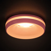 LED GU5.3 GU10 Round Pink Eliceo Kanlux Stropní bodové svítidlo pro zápustnou montáž s halogenidovou žárovkou