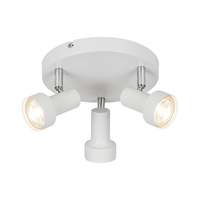 Stropní svítidlo Halogenový reflektor 3x GU10 White Classic Konrad 5356 Rabalux