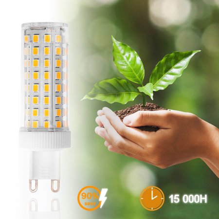 Žárovka LED G9, KAPSLE 12W = 100W 1152lm 6500K Studená bílá 360° LUMILED