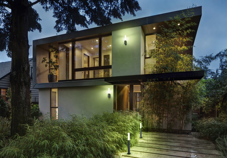 Chytré LED zahradní nástěnné svítidlo 7.5W RGB+W Tmavě šedá SMART+ WiFi FLARE LEDVANCE