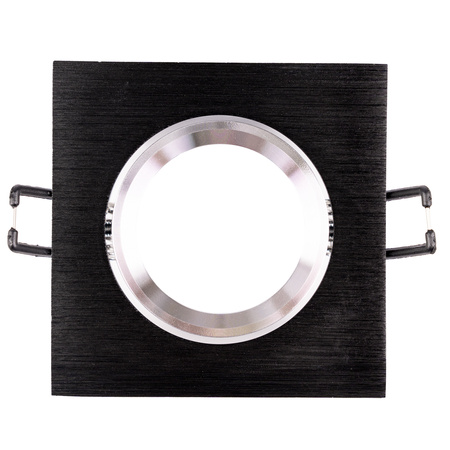 Halogenové stropní svítidlo Flush Mount Square Movable GU10 MR16 Black TRIAM LUMILED