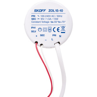 Napájecí zdroj LED CONTROLLER 10V 15W 1,5A IP20 pro schodišťová světla SKOFF