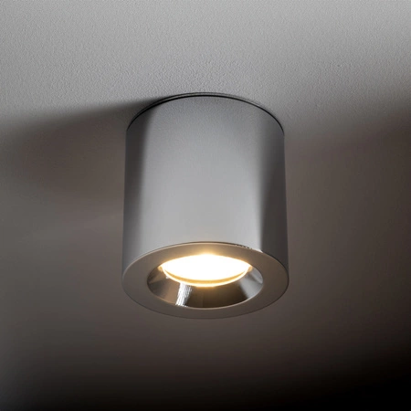 Povrchová montáž GU10 SPOT TUBA Chrome Vodotěsný IP44 CEARA 10713 Nowodvorski