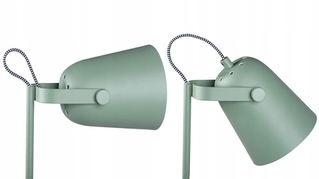 Stolní stolní lampa Školní kancelářská noční lampa Nastavitelná E27 Zelená Raibo Kanlux