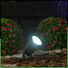 Solární LED lampa vodotěsná s kabelem GU10, 25cm IP65 Černá HORTI LUMILED