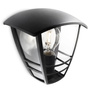 Zahradní lampa LED nástěnná lampa CREEK myGarden E27 IP44 Lucerna černá PHILIPS