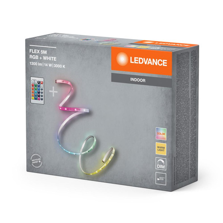 LED pásek 14W 3000K Warm RGBw Pilot 5M Flex Ledvance