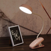 DONUTCLIP LED stolní lampa 3W 4000K stmívatelná USB růžová se svorkou PHILIPS