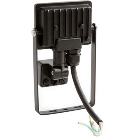 Reflektor LED 10W 900lm 6500K IP65 Black s pohybovým senzorem