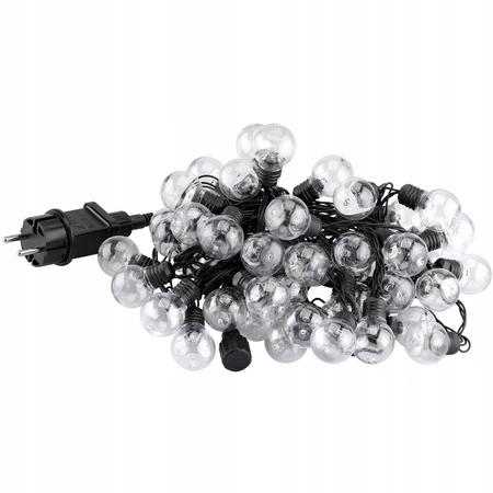 Venkovní řetěz 16m, 100x LED 3000K NESSA LUMILED