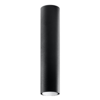 Svítidlo pro povrchovou montáž LAGOS GU10 Halogen Spot Tuba 40cm černá SOLLUX
