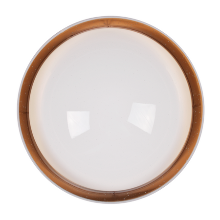 Plafond LED stropní svítidlo 24W 2600lm 4000K neutrální 120° bílá zlatá Toulouse Sanico Goldlux