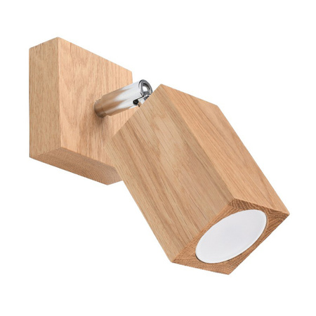LED nástěnné svítidlo KEKE GU10 Nástěnné svítidlo Moving oak SOLLUX