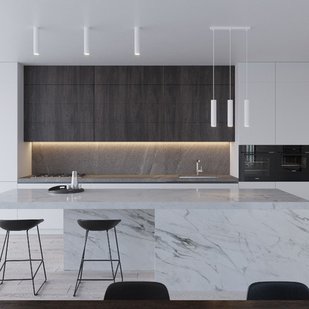 Svítidlo pro povrchovou montáž LAGOS 30 GU10 Spot Tuba Minimalist White SOLLUX