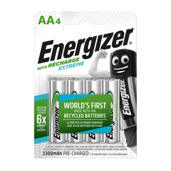 Baterie ENERGIZER EXTREME AA HR6 BL4 2300mAh 4ks