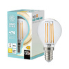 LED žárovka E14 Ball 4W 470lm 3000K Warm 360° Filament Line Kobi