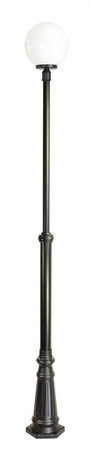 Venkovní zahradní lampa tyč LANTERN E27 CLASSIC BALLS OGMWN 1 300 175-275 cm černá Su-Ma