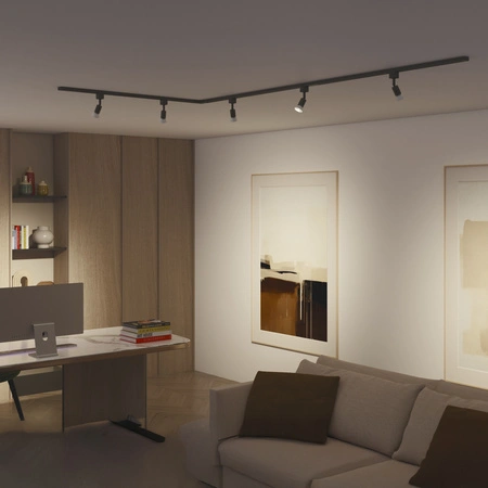 Sada závěsné lišty LED GU10 jednofázová černá EasyLink Tobia Philips