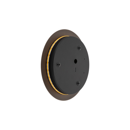 Nástěnné svítidlo LED 10W 130lm 3000K Warm Brown Modern RING LED M 10352 Nowodvorski