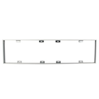 Montážní rámeček LED panelu 120x30 Bez viditelných šroubů Bílý V-TAC