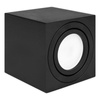 Přisazené HALOGENOVÉ Movable GU10 Square Black Fixture 84mm
