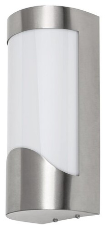 Zahradní lampa LED nástěnná lampa ZILAH E27 IP44 Bílá Chrome RABALUX
