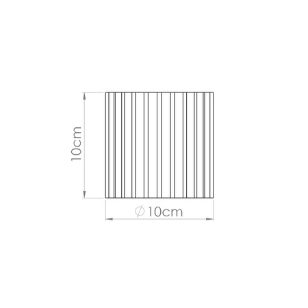 Povrchová montáž GU10 hliníková bílá Aura Deep Space SL.1779 Sollux