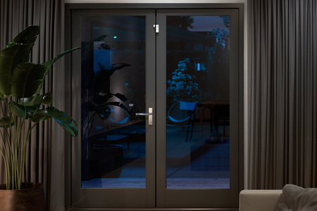 2x Kontaktní senzor otevření/zavření dveří Bezdrátový inteligentní kontaktní senzor oken PHILIPS HUE Zigbee, bílý