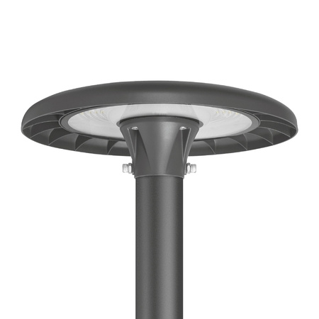 LED pouliční lampa Park Garden 120W 16800lm CCT 90° 0,53A černá VIDEX