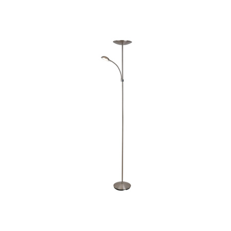 LED stojací lampa 18W 1400lm 3000K chrom Moderní Vlasta 7006 Rabalux