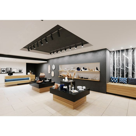 Sada osvětlovacích přípojnic 1.5 m + 3x LED reflektor GU10 bílý matný