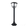 Zahradní lampa Outdoor Post Standing LED E27 IP54 Black Tvio Kobi