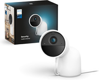 Vnitřní kamera Bezpečná drátová bílá se stojanem Noční vidění PHILIPS HUE WIFI Zigbee