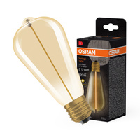 Dekorativní LED žárovka ST64 Edison E27 2,2W = 12W 120lm 2700K Warm 320° Filament Vintage 1906 Osram