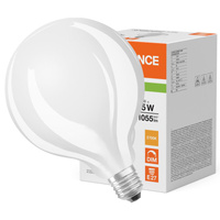 LED žárovka E27 G95 7,5W = 75W 1055lm 2700K Warm 300° Dimmable Ledvance