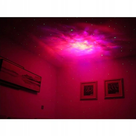 Dětská dekorativní noční lampa Astronaut s hvězdou LED 5W RGB 170° vypínač Bílá Masterled