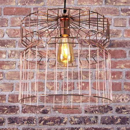 Lagos Sanico Goldlux E27 Zlaté dekorativní závěsné stropní svítidlo