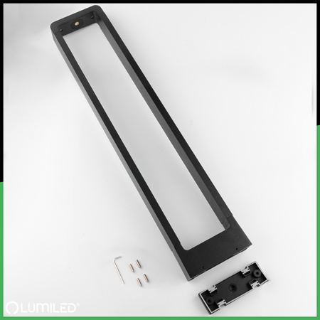 Venkovní zahradní lampa 10W, LED sloupek 80cm ERICA LUMILED