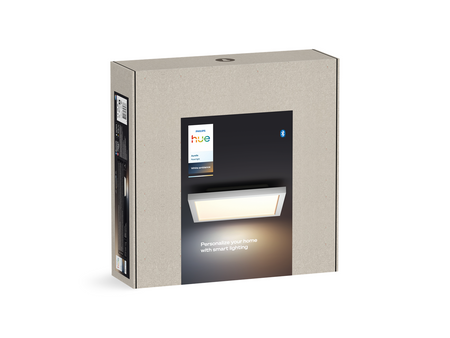 Panelové LED stropní svítidlo pro povrchovou montáž 30x30 cm 19W 1940lm IP20 White Ambiance TW White Smart SMART Zigbee Bluetooth Aurelle Philips HUE