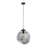 SOL GRAPHITE Závěsné stropní svítidlo černé grafitové sklo moderní E27 4264 TK Lighting