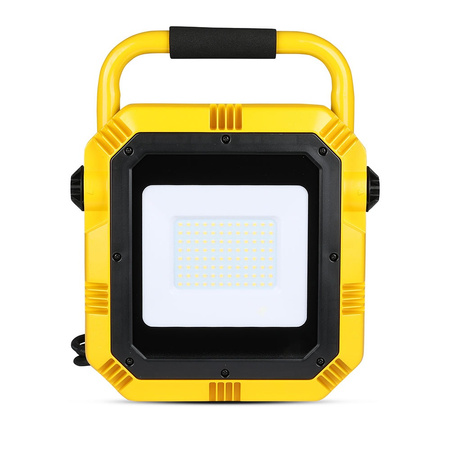 Reflektor LED 50W 4000lm 4000K IP44 Black+Yellow Samsung Chip VT-51 V-TAC