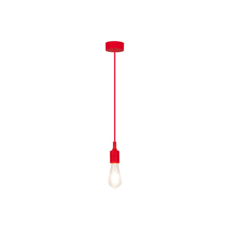 Stropní závěsné svítidlo E27 Red Industrial Roxy Rabalux